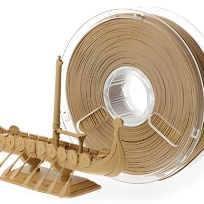 PLA 3D Yazıcı Filament Bobini – Ahşap Görünümlü